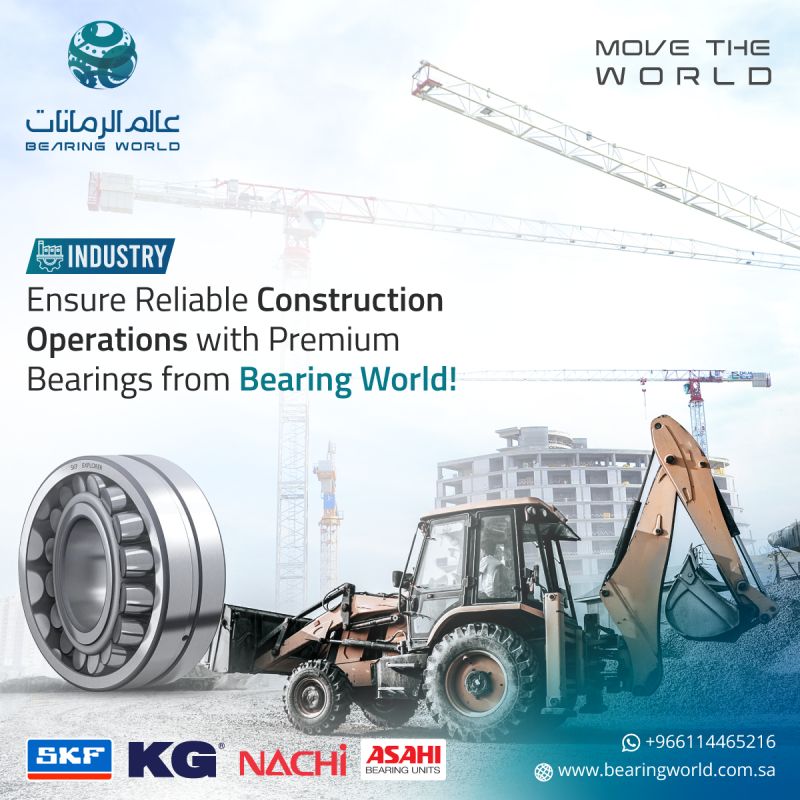 Ensure Reliable Construction Operation With Premium Bearings – Social Media