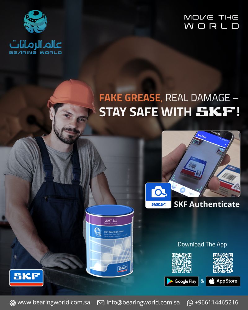 Fake Grease, Real Damage – Stay Safe with SKF! – Social Media