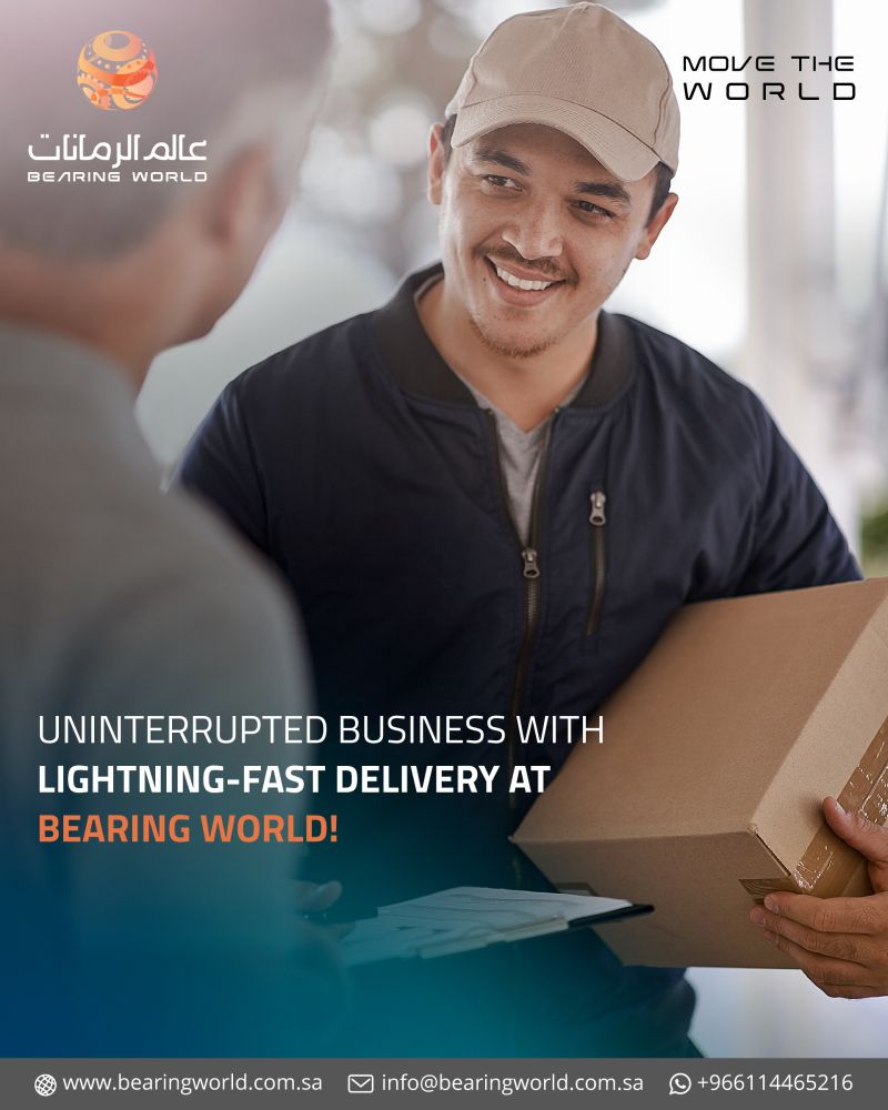 Uninterrupted Business with Lightning-Fast Delivery at Bearing World! – Social Media