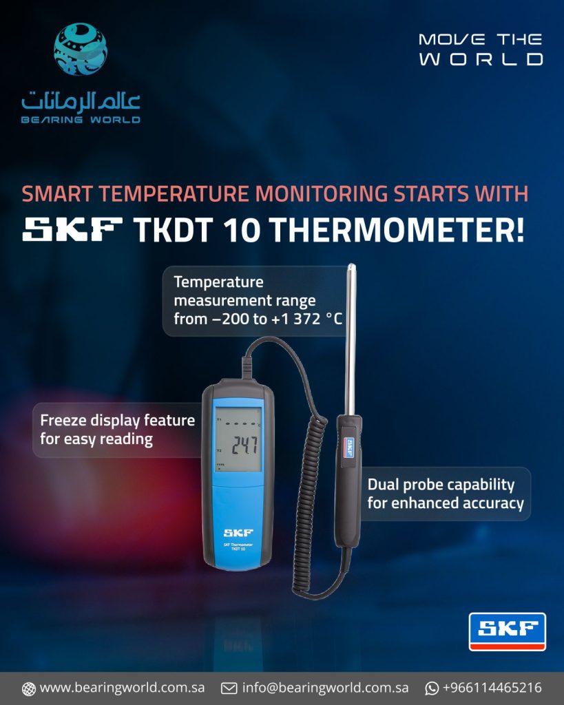 SMART TEMPERATURE MONITORING STARTS WITH SKF TKDT 10 THERMOMETER! - Social Media